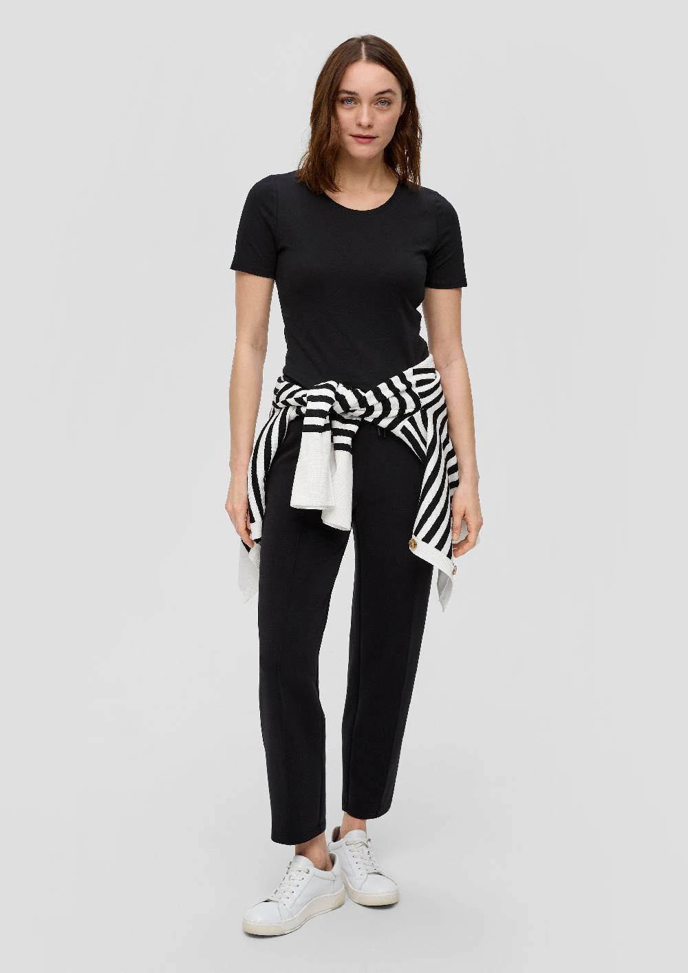 S.Oliver Jerseyshirt Mit Rundhalsausschnitt