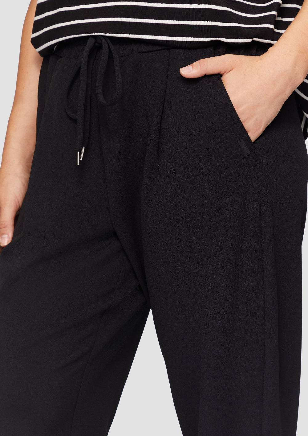 S.Oliver Jogpants Aus Interlock-Crêpe