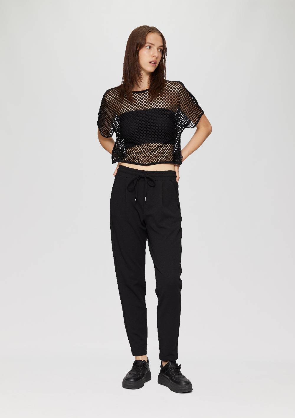 S.Oliver Jogpants Aus Interlock-Crêpe