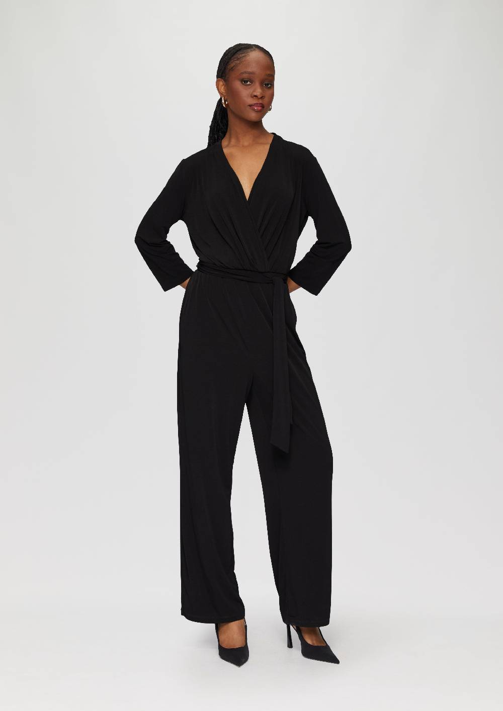 S.Oliver Jumpsuit In Wickel-Optik