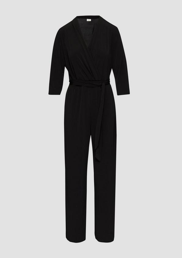 S.Oliver Jumpsuit In Wickel-Optik
