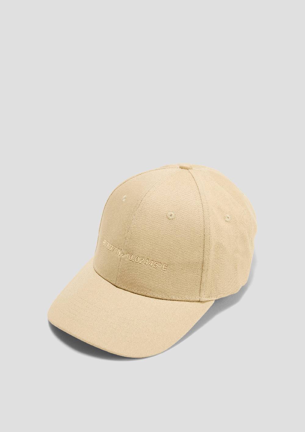 S.Oliver Kappe Mit Koordinaten-Stickerei