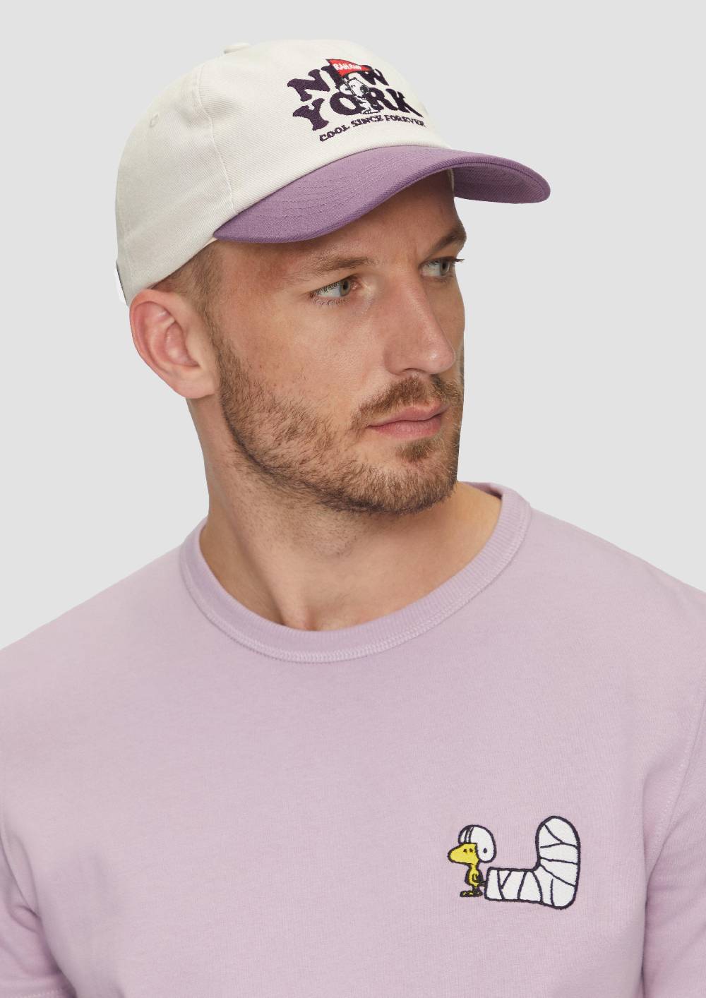 S.Oliver Kappe Mit Peanuts®-Stickerei