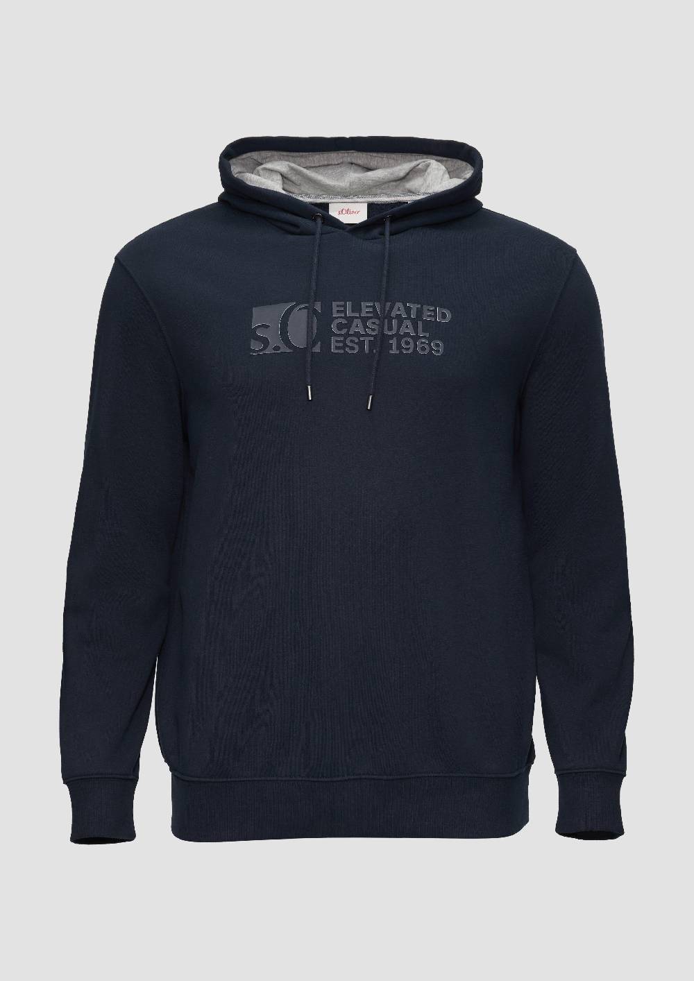 S.Oliver Kapuzen-Sweatshirt Mit Logo-Print