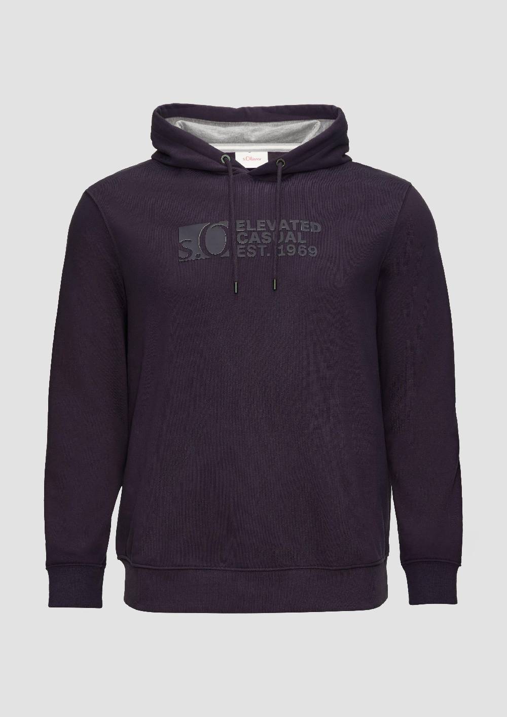 S.Oliver Kapuzen-Sweatshirt Mit Logo-Print