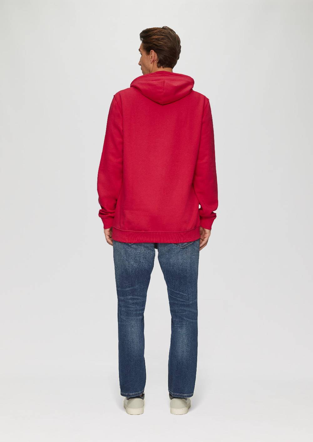 S.Oliver Kapuzen-Sweatshirt Mit Logo-Print