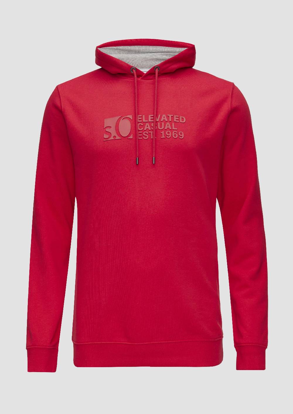 S.Oliver Kapuzen-Sweatshirt Mit Logo-Print