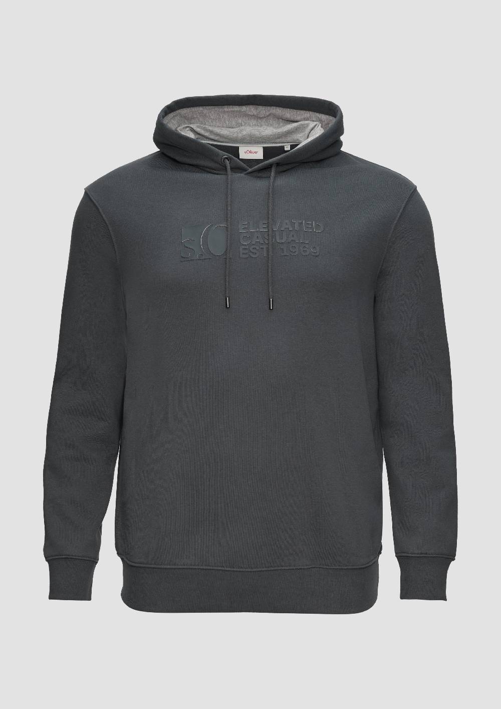S.Oliver Kapuzen-Sweatshirt Mit Logo-Print