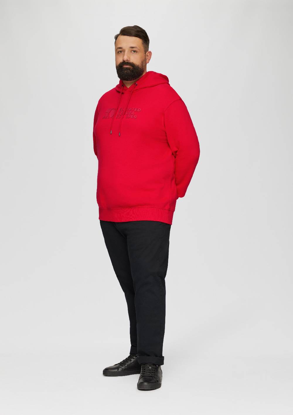 S.Oliver Kapuzen-Sweatshirt Mit Logo-Print