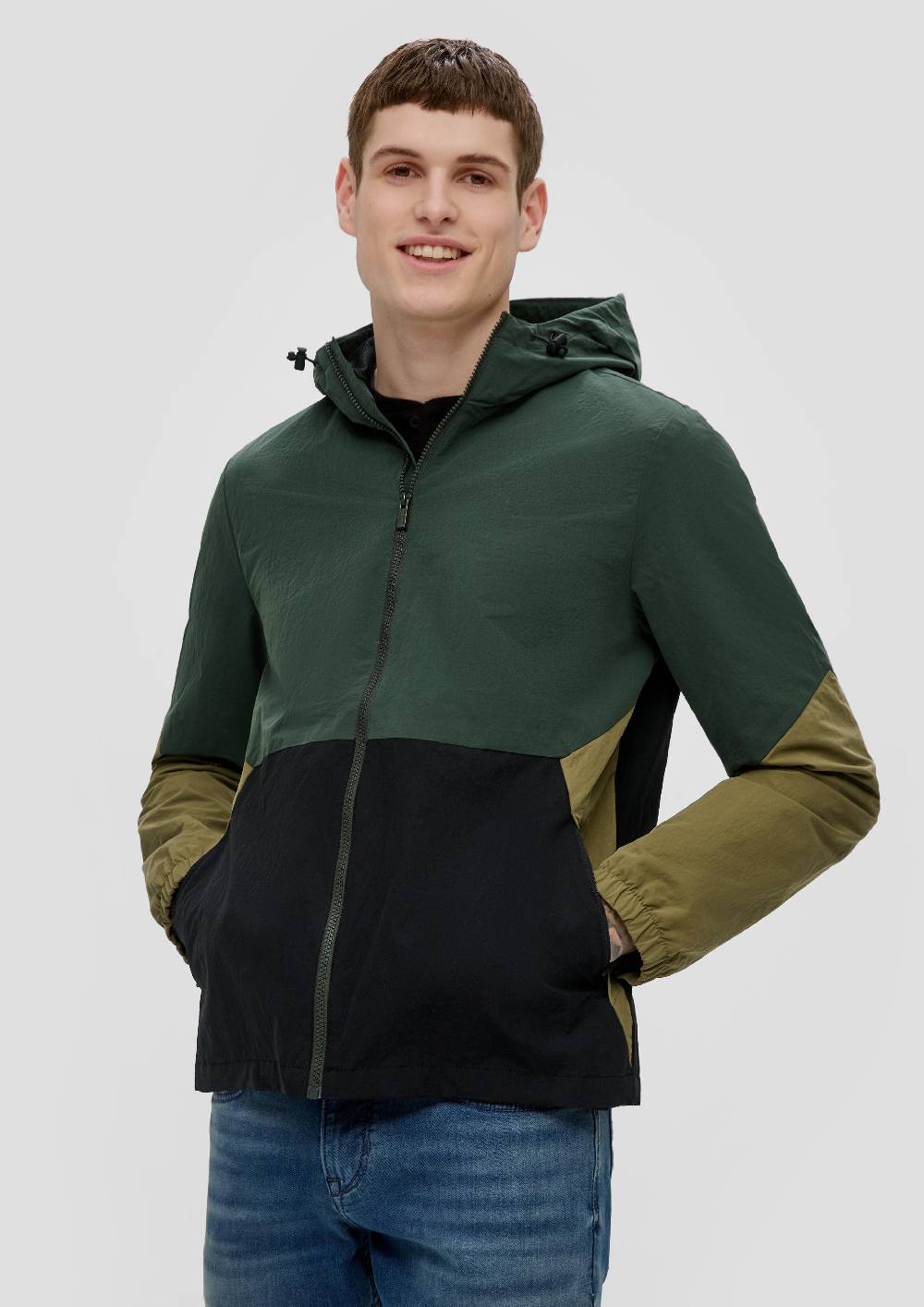 S.Oliver Kapuzenjacke Aus Nylon