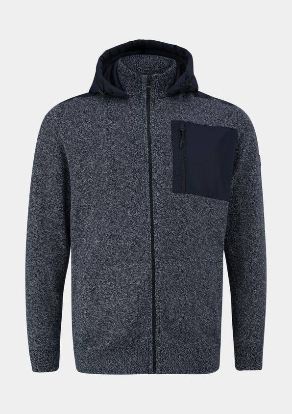 s.Oliver Kapuzenjacke im Fabricmix