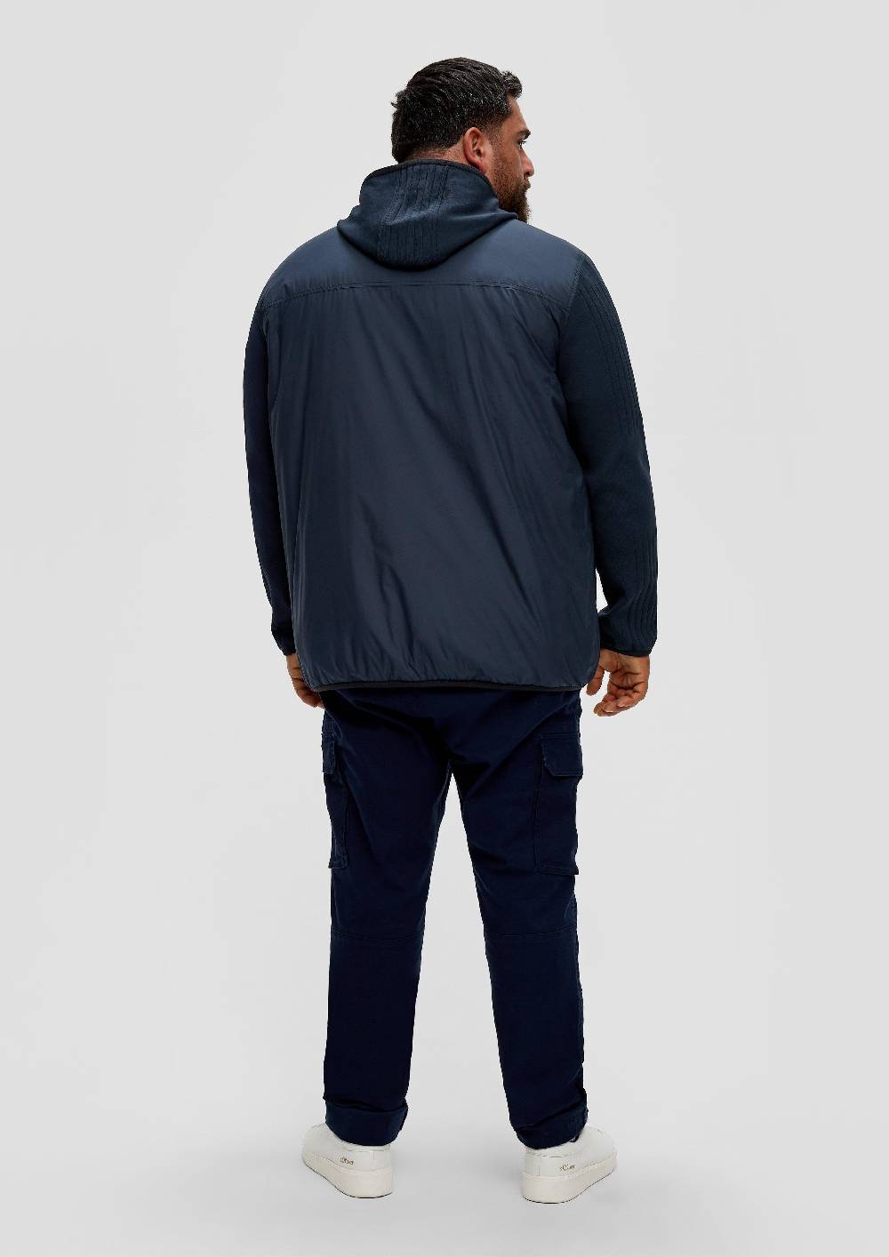 S.Oliver Kapuzenjacke Im Fabricmix