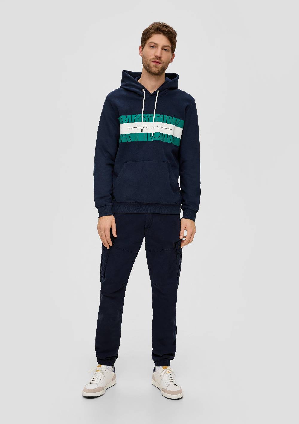 S.Oliver Kapuzenpullover Mit Labelprint