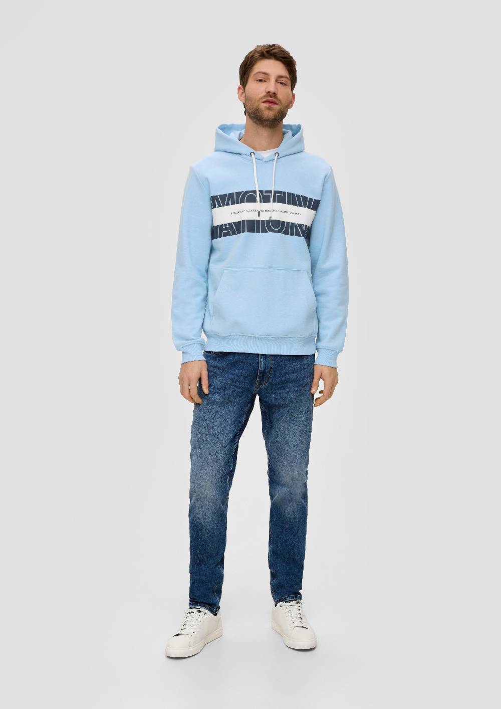 S.Oliver Kapuzenpullover Mit Labelprint