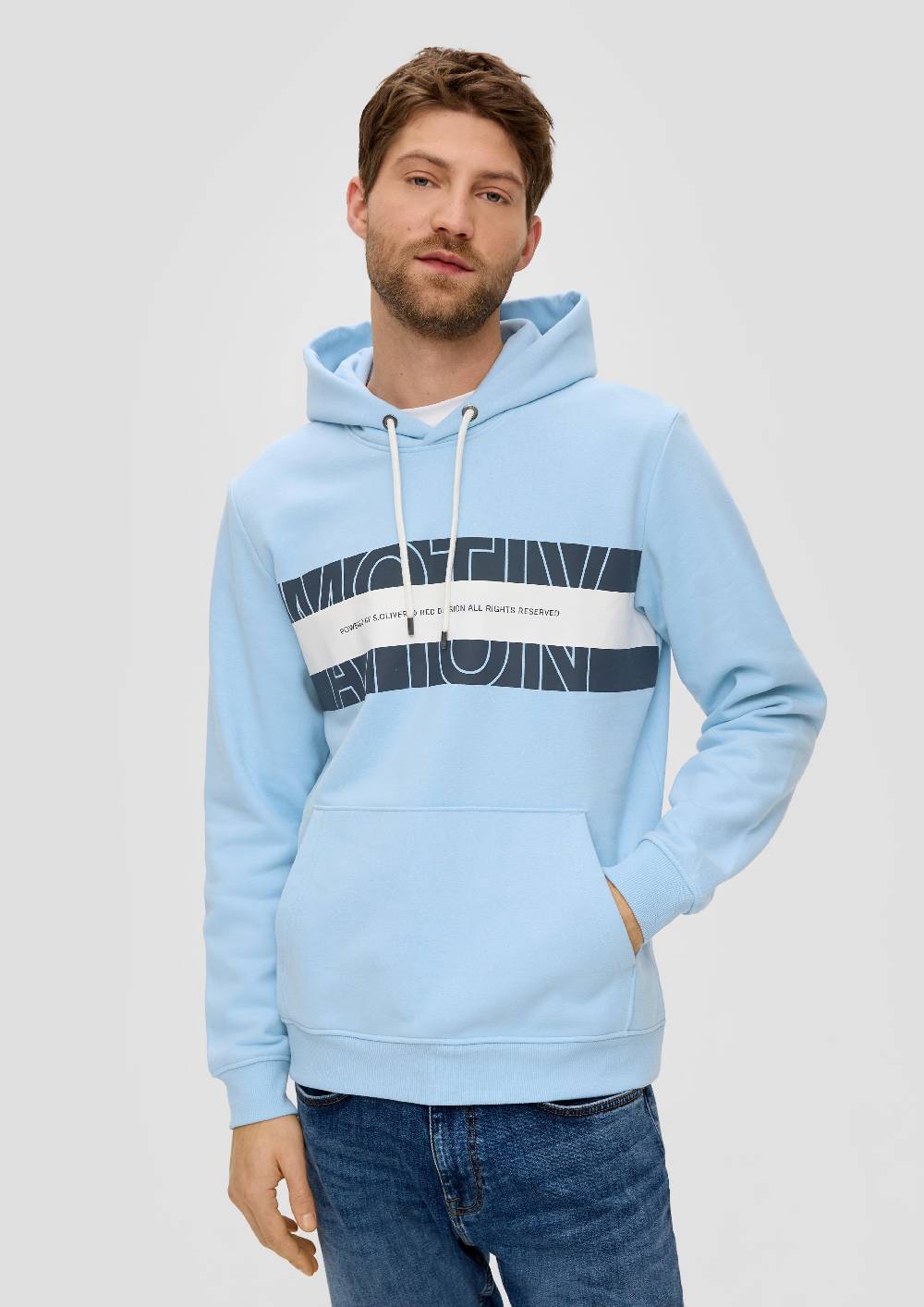 S.Oliver Kapuzenpullover Mit Labelprint