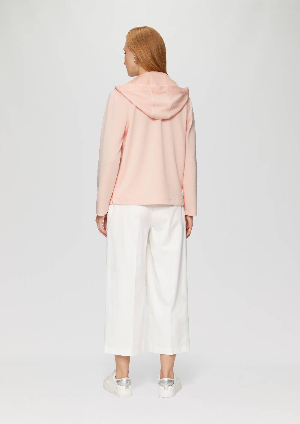 S.Oliver Kapuzenshirt Mit Satin-Details