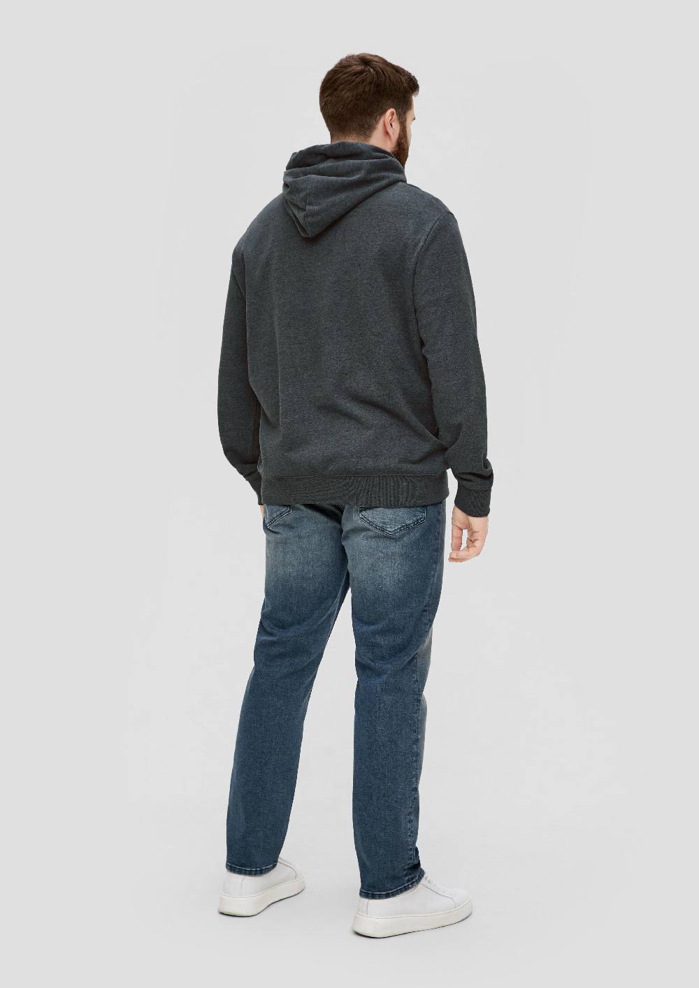 S.Oliver Kapuzensweater Mit Frontprint