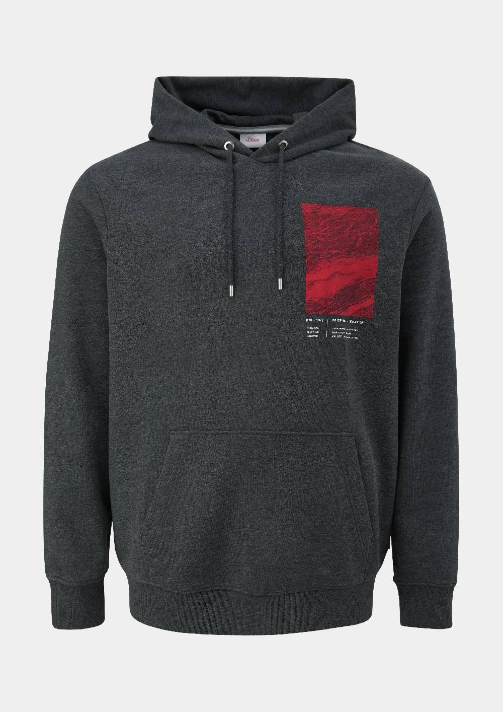 S.Oliver Kapuzensweater Mit Frontprint