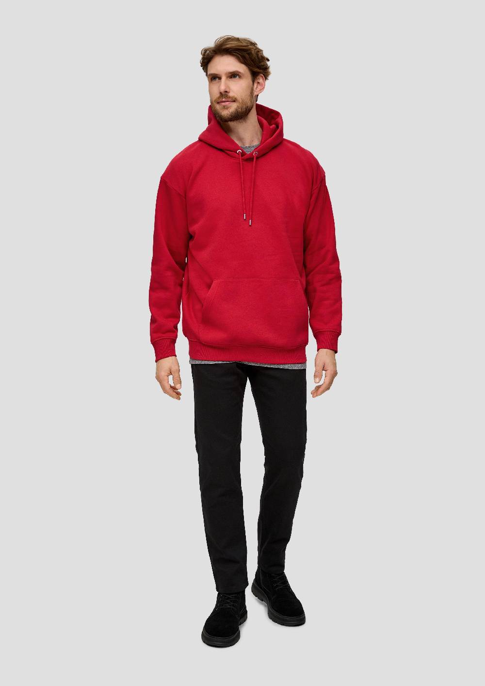 S.Oliver Kapuzensweater Mit Stickerei