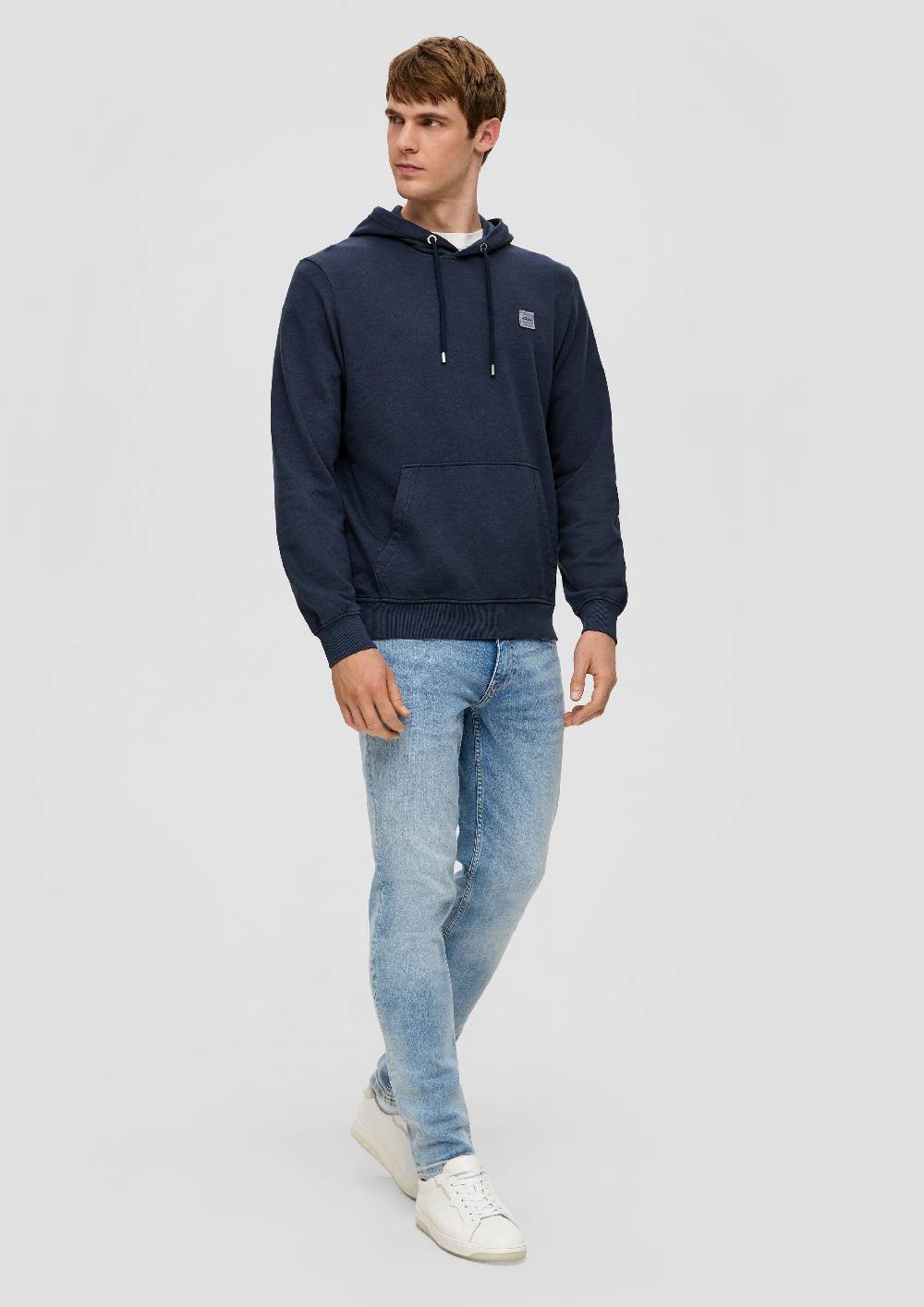 S.Oliver Kapuzensweatshirt Mit Logo-Detail