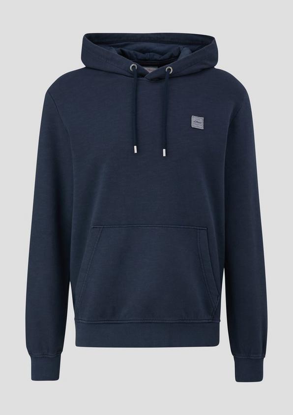 s.Oliver Kapuzensweatshirt mit Logo-Detail