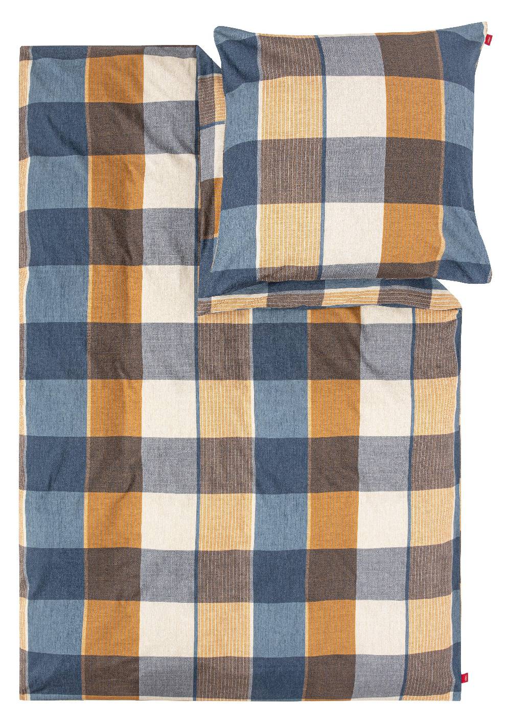 S.Oliver Karierte Bettwäsche Aus Reiner Baumwolle