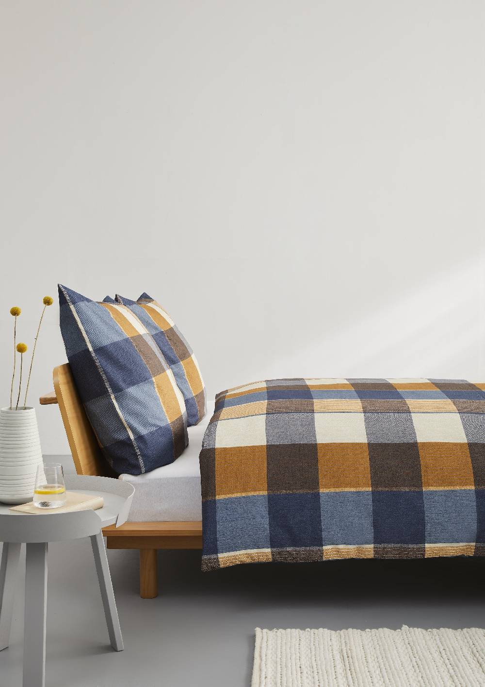 S.Oliver Karierte Bettwäsche Aus Reiner Baumwolle