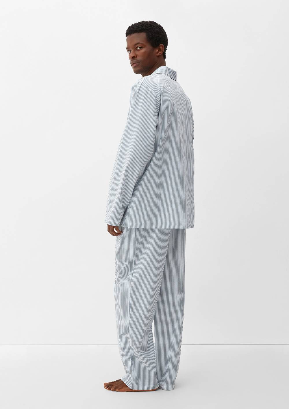 S.Oliver Karierter Pyjama Aus Baumwolle