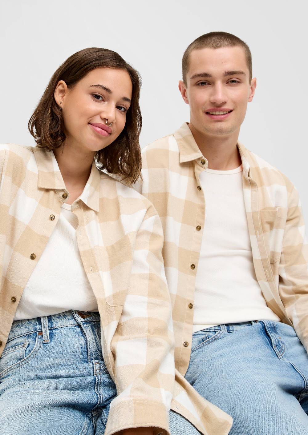 S.Oliver Kariertes Hemd Aus Baumwolle