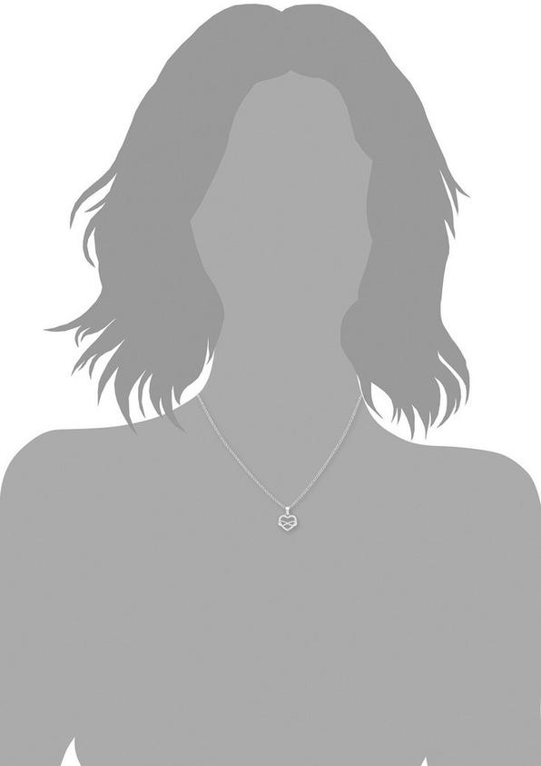 S.Oliver Kette Mit Infinity-Herz-Anhänger