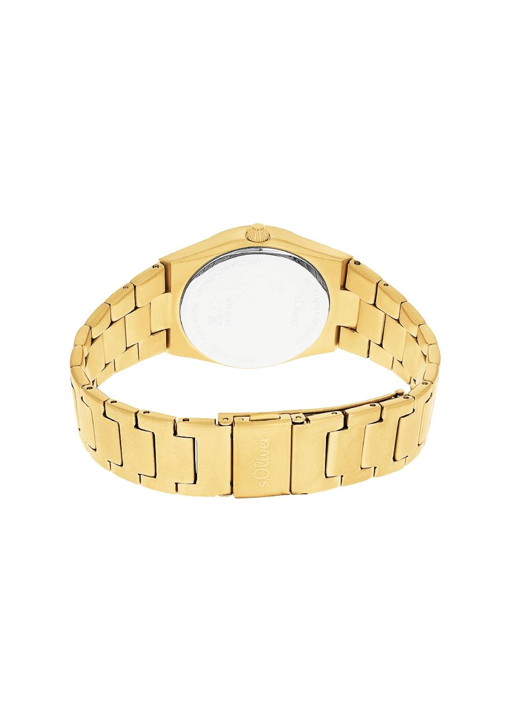 S.Oliver Klassische Edelstahluhr