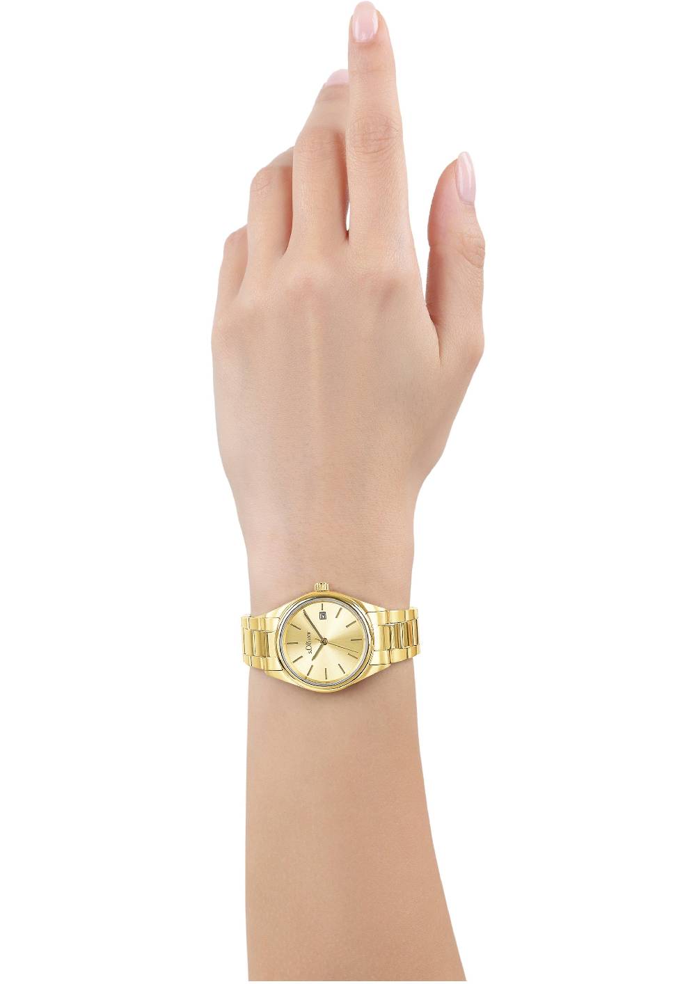 S.Oliver Klassische Edelstahluhr