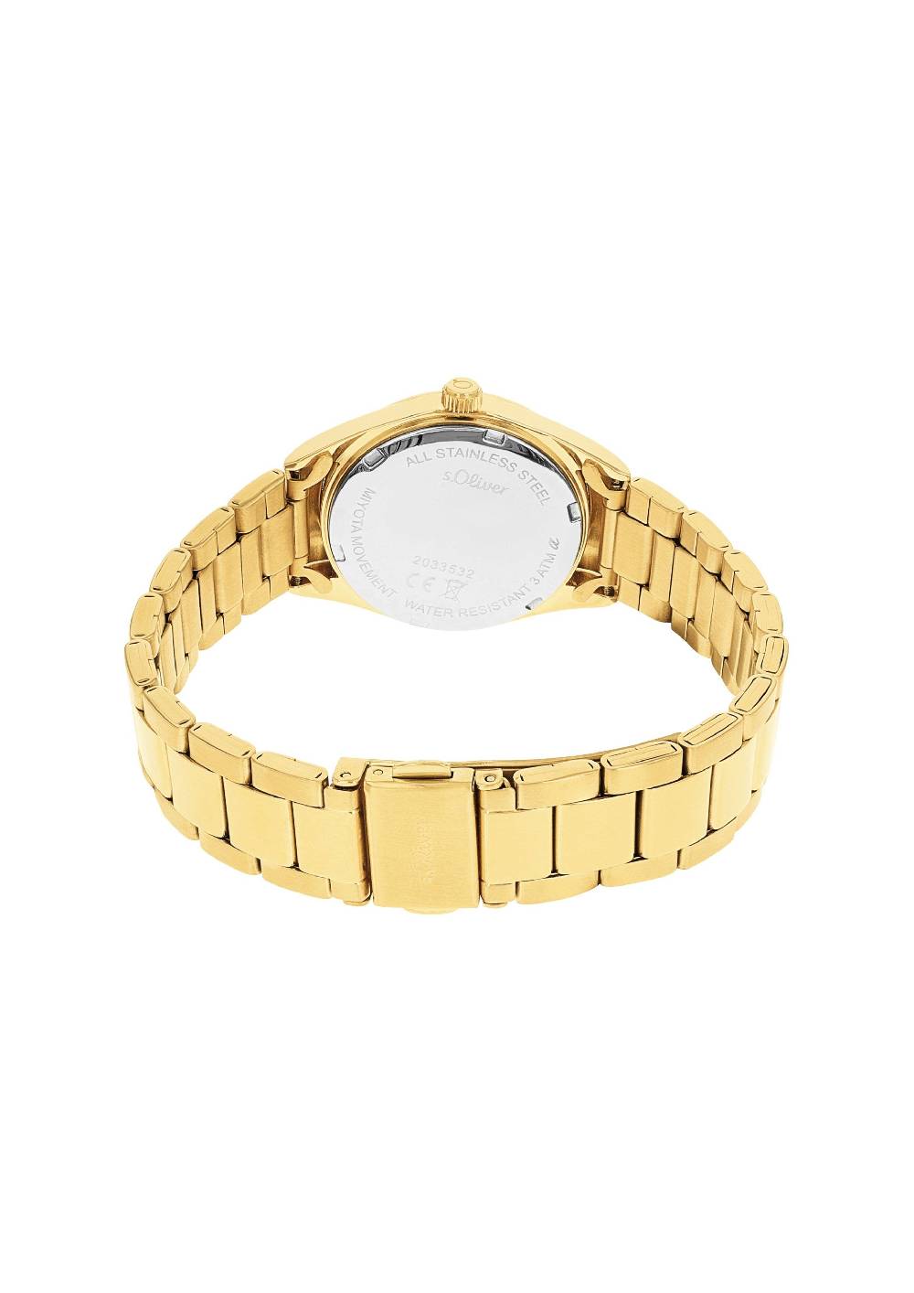 S.Oliver Klassische Edelstahluhr