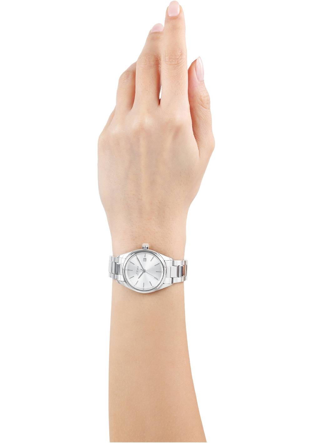 S.Oliver Klassische Edelstahluhr