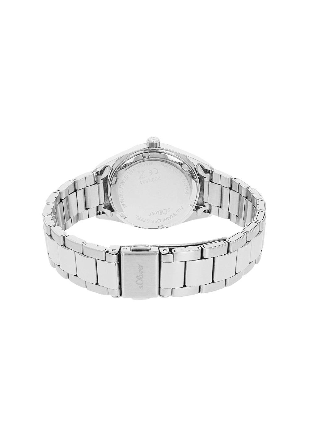 S.Oliver Klassische Edelstahluhr