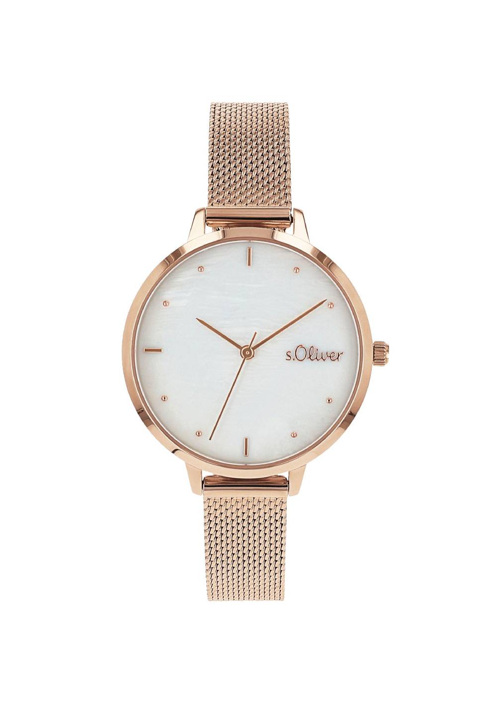 S.Oliver Klassische Milanaise-Armbanduhr