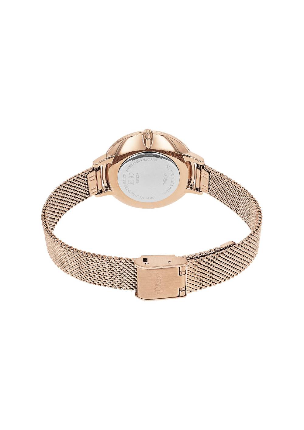 S.Oliver Klassische Milanaise-Armbanduhr