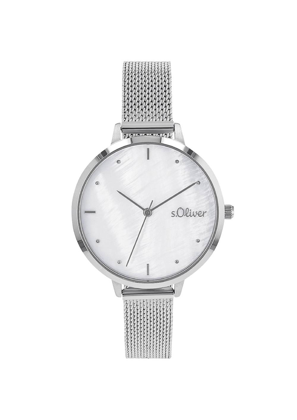 S.Oliver Klassische Milanaise-Armbanduhr