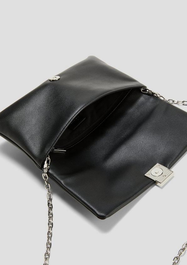 s.Oliver Kleine Clutch in Leder-Optik