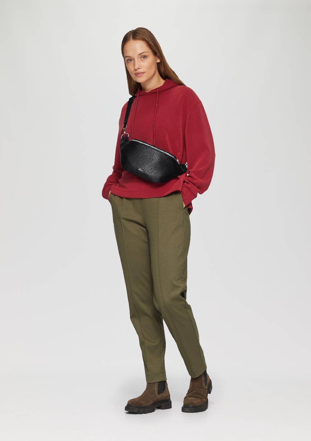 S.Oliver Kleine Gürteltasche Aus Lederimitat