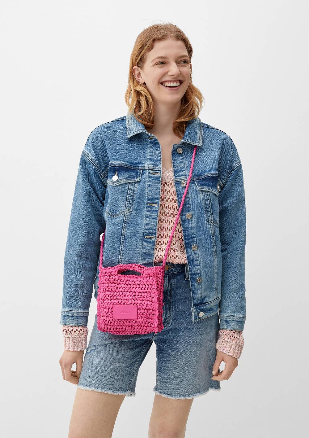 S.Oliver Kleine Tasche In Bast-Optik