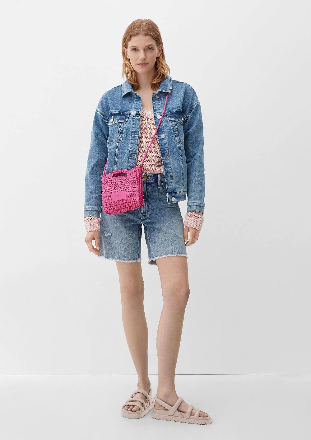 S.Oliver Kleine Tasche In Bast-Optik