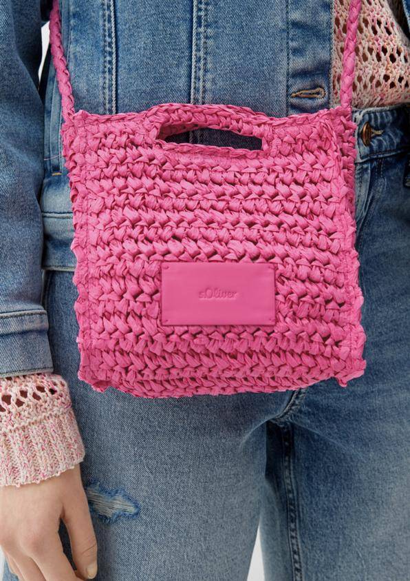 s.Oliver Kleine Tasche in Bast-Optik