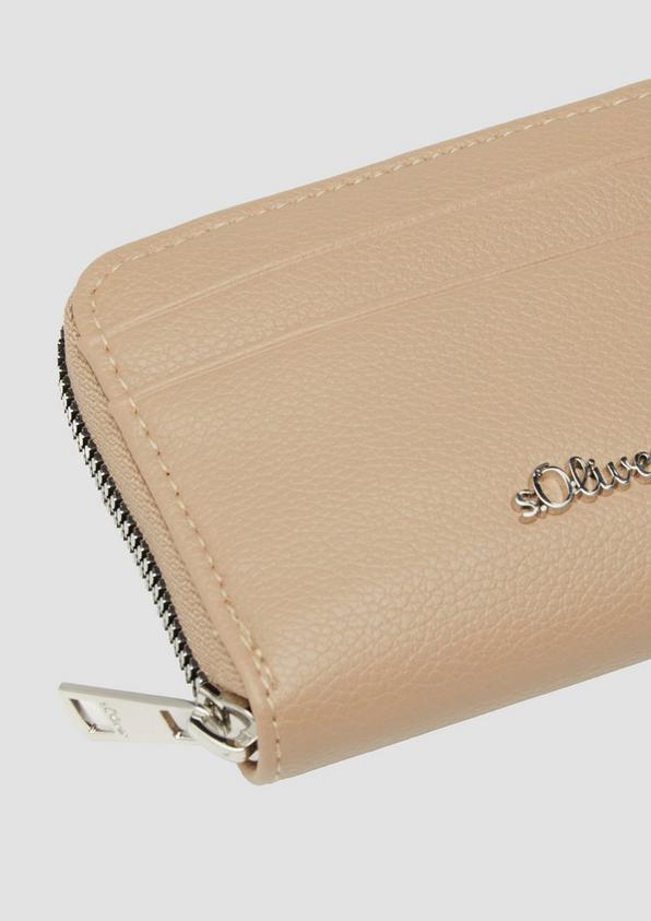 s.Oliver Kleines Portemonnaie mit Reißverschluss