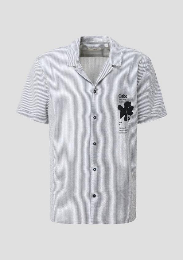 s.Oliver Kurzarmhemd aus Baumwollmix