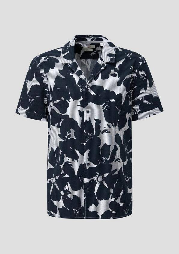 s.Oliver Kurzarmhemd aus Baumwollmix