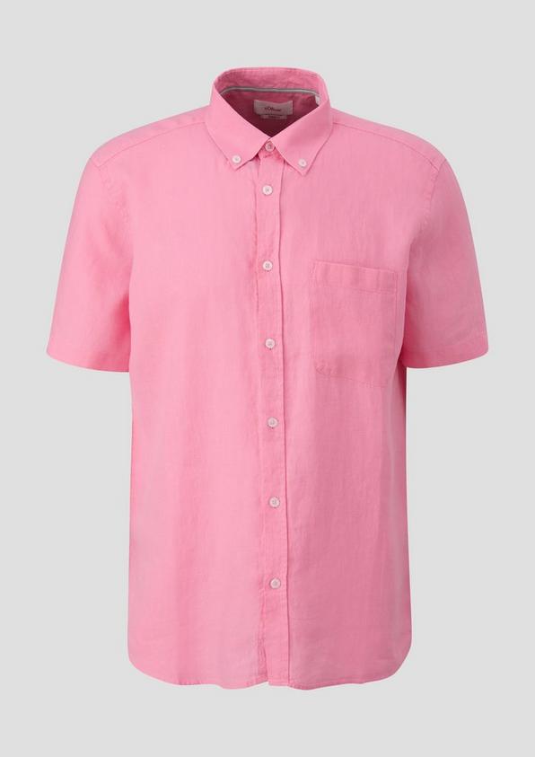 s.Oliver Kurzarmhemd aus Leinen