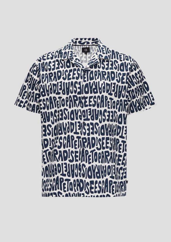 s.Oliver Kurzarmhemd mit All-over-Print