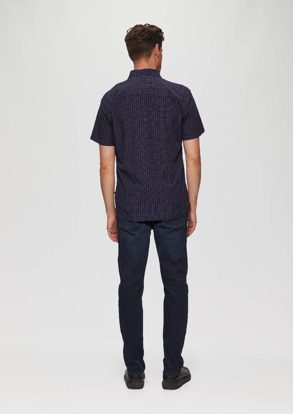 S.Oliver Kurzarmhemd Mit Kentkragen