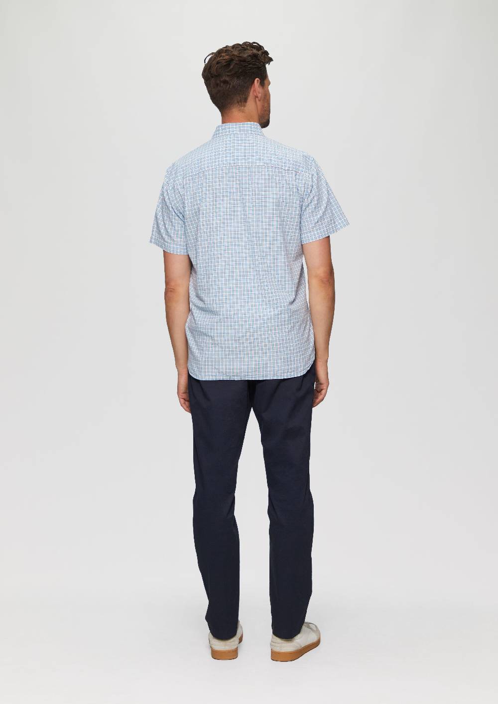 S.Oliver Kurzarmhemd Mit Kentkragen